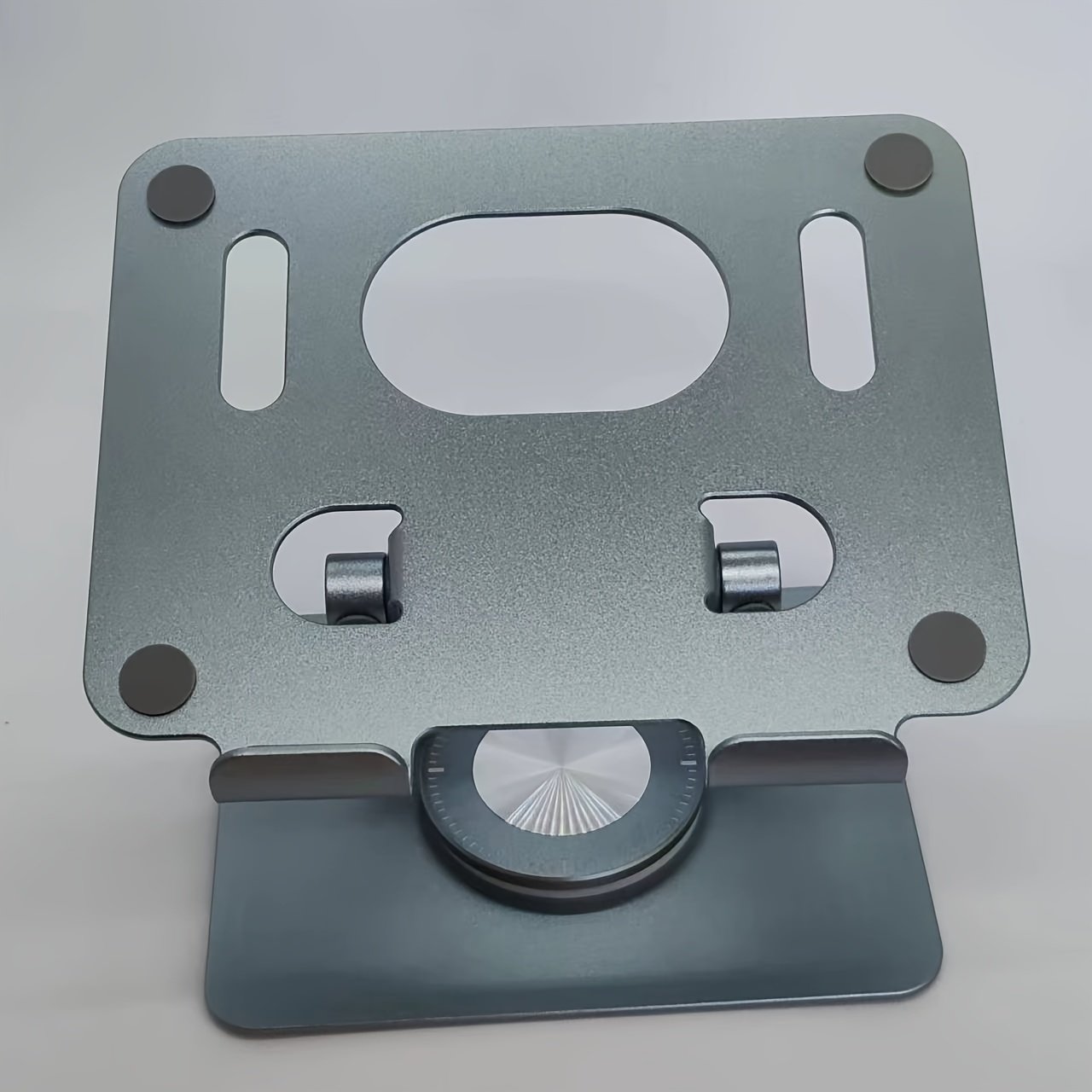 Aluminum Tablet Stand with 360-Degree Rotation and Adjustable Holder for Mobile Phones - Multifunctional Desktop Stand for Comfortable Viewing