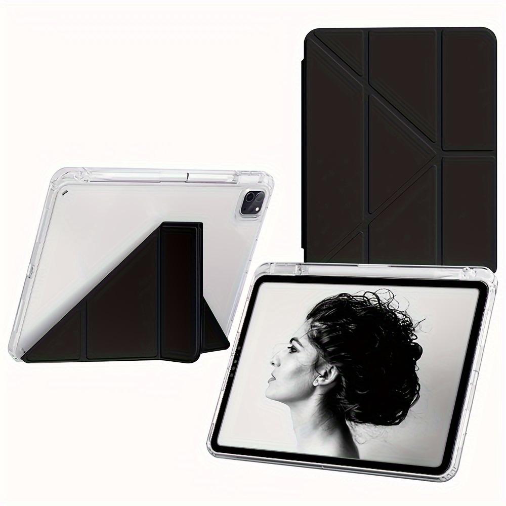 Transparent Acrylic With Pen Slot Protective Case For IPad Pro 11, Pro 12.9, Air 5th Generation, Air 4, 10.9, 10th Generation IPad, 9th Generation, 10.2-inch, 8th Generation, 7th Generation,Air 2, Air 3, Pro 10.5-inch, Mini