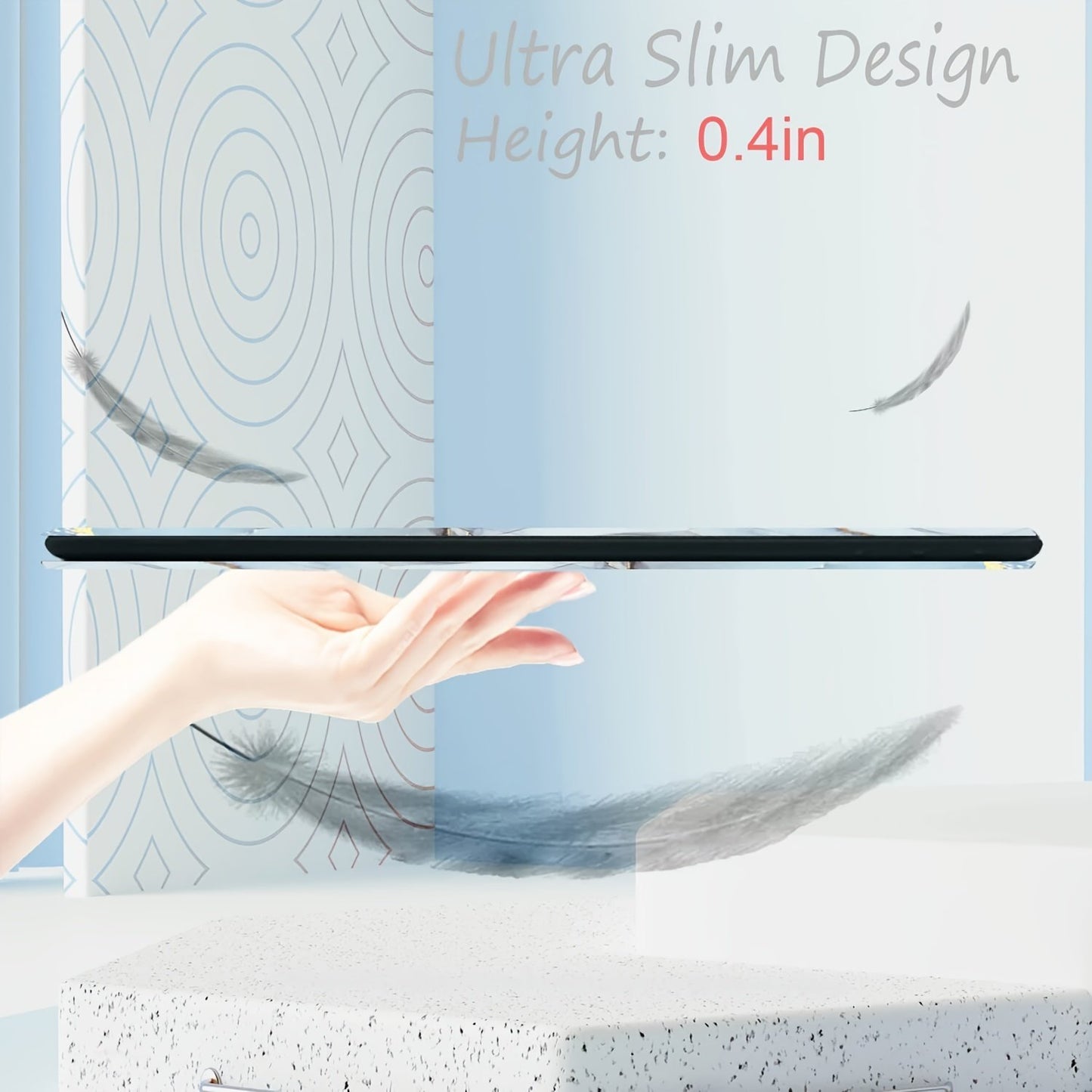 For IPad 9th/8th/7th Generation Case, Feams Faux Leather Case For IPad 10.2 2021 2020 2019 Flip Stand Cover With Auto Wake/Sleep For Ipad Pro 10.5 (2017)/ipad Air 3 Case, Purple Golden Marble