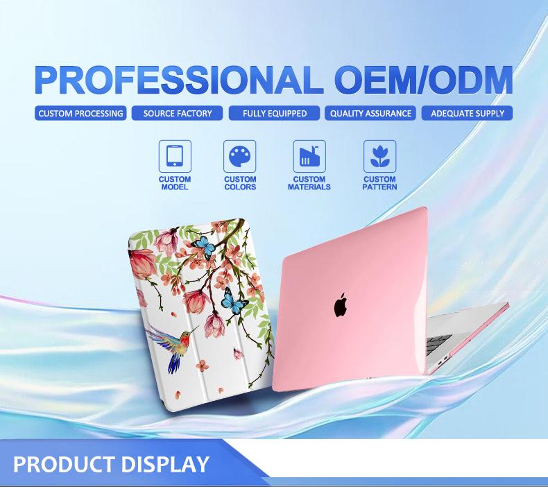 Custom printed Leather case For ipad air 13 2024 For ipad air pro tablet case with Pencil Holder