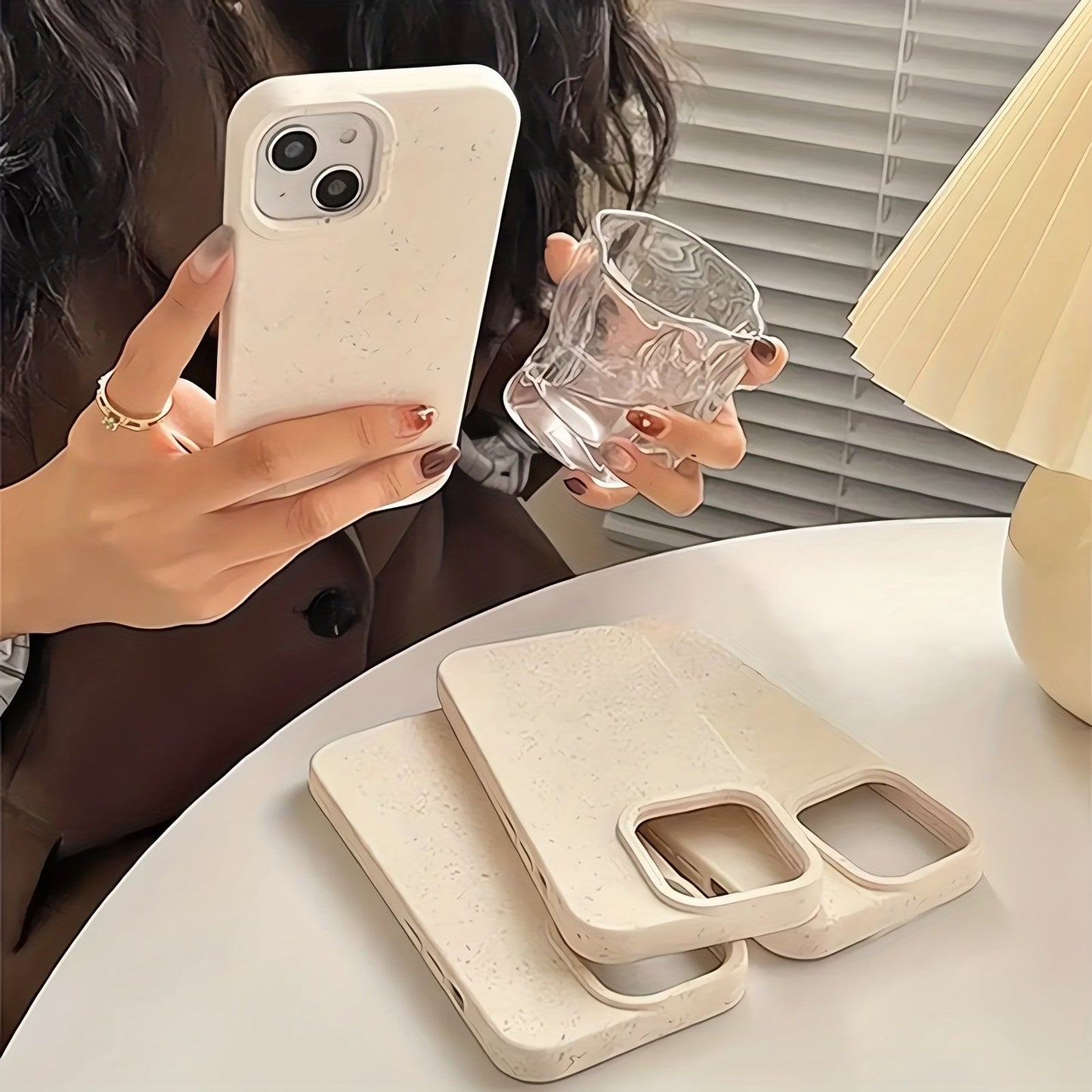 1pc Simple Design Eco-friendly, All-inclusive Anti-fall Smooth Soft Phone Case For Iphone X/11/12/13/14/pro