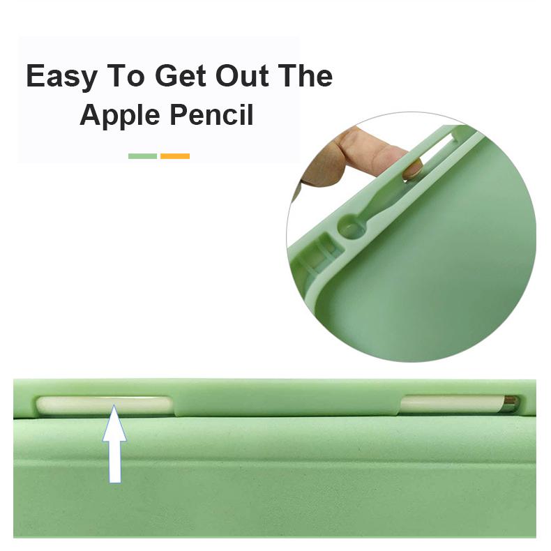 New Tablet Cover Case With Pencil Holder for iPad 10.2 Inch 7th Generation Case Cover Stand