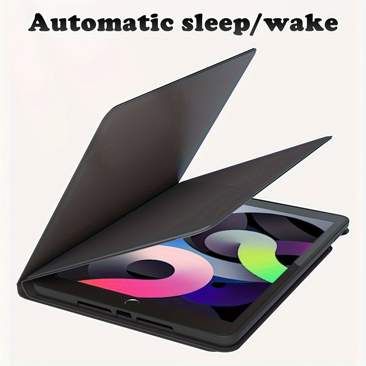 TPU Soft Case for iPad 10.2 Inch 7th 8th 9th Generation - Honeycomb Heat Dissipation, Smart Hibernation Wake Up, Lightweight Anti-Fingerprint - Full Wrap Protection