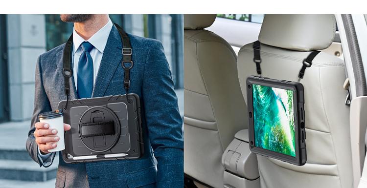 Heavy Duty Rugged Tablet Case For Ipad Pro 11 12.9 2021 2022 10.2 10.9 11 Inch Case 8th 9th 10th Generation Case Air Mini 4 5 6
