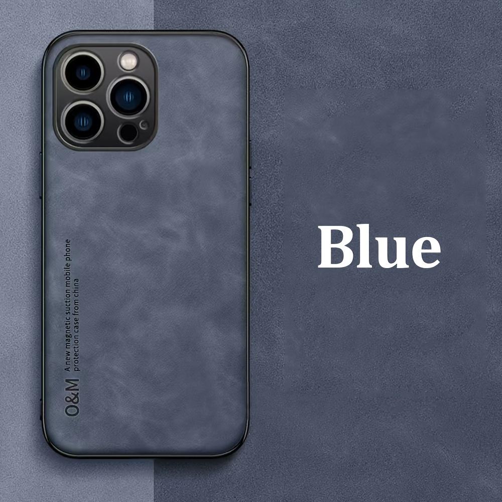 Luxury Artificial Sheepskin Leather Phone Case For iPhone 15 14 13 12 11 Pro Max Plus Men Women Silicone Bumper Shockproof Support Car Holder Cover