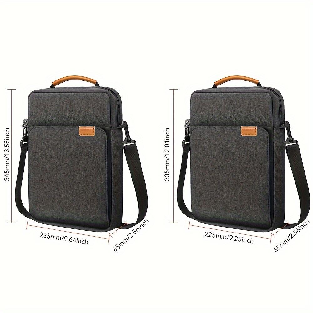 Tablet Sleeve Bag Carrying Case For 22.86-33.02 Cm Tablets, Fits For IPad Pro 27.94 Cm, For IPad Air 5/4 10.9'', IPad 9/8/7th Gen 10.2, For Samsung Galaxy Tab S8 A9 Plus A8, Surface Go 10.5, With Shoulder Strap