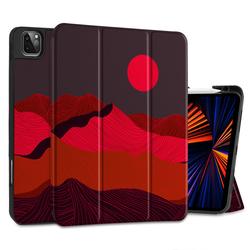 Custom printed Leather case For ipad air 13 2024 For ipad air pro tablet case with Pencil Holder