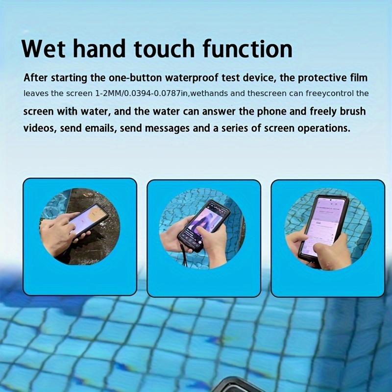 Universal Waterproof Phone Case With 6.9-inch Screen, Suitable For iPhone/Samsung/Xiaomi And Various Other Phone Models, Designed For Wet Hands Touch