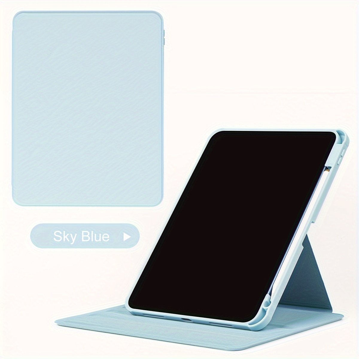 For IPad 10 Generation 2022 Model Rotating Acrylic Protective Case For IPad 10.2 Inch 7th 8th 9th Generation Protective Model Anti-bending Protective All-inclusive Model Protective Case For IPad Pro11 With Pen Slot Model Multi-angle