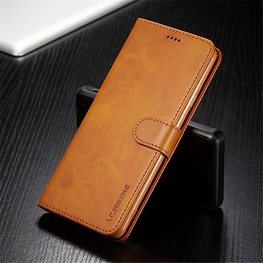 Leather Wallet Case Magnetic Flip Cover For Samsung Galaxy S23 Ultra S22 S21 FE Ultra S20 FE Plus A54 A53 A52 A52s A51