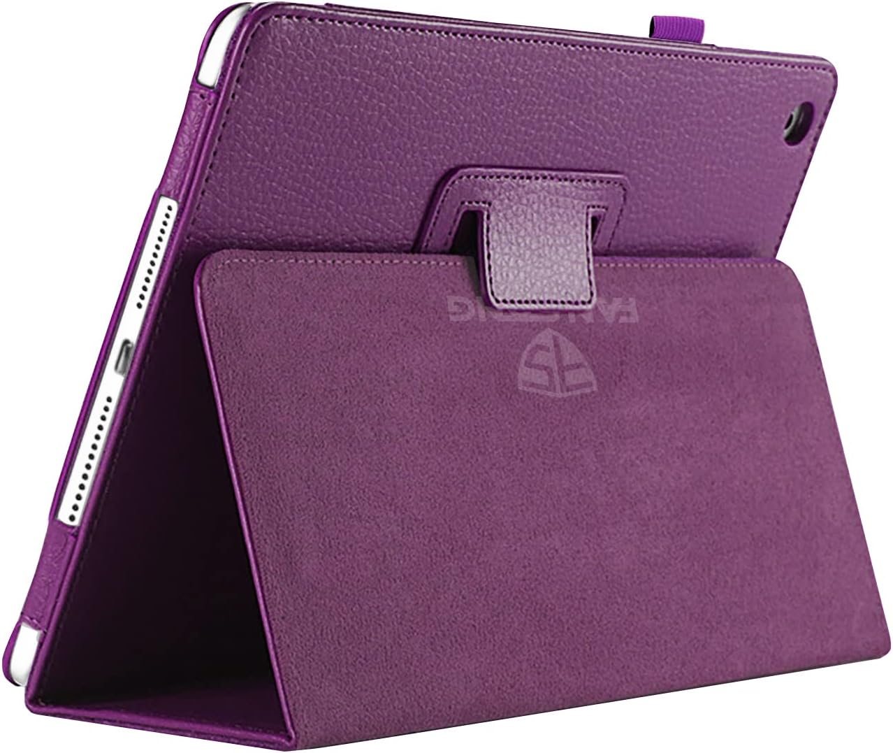 FAN SONG iPad 9th/8th/7th Generation Case 10.2 Inch Cover with Pencil Holder Leather Flip Stand Sleep Wake Slim Fit Smart case for iPad 7th/8th/9th Generation (2021/2020/2019)
