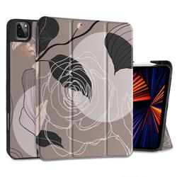 Custom printed Leather case For ipad air 13 2024 For ipad air pro tablet case with Pencil Holder