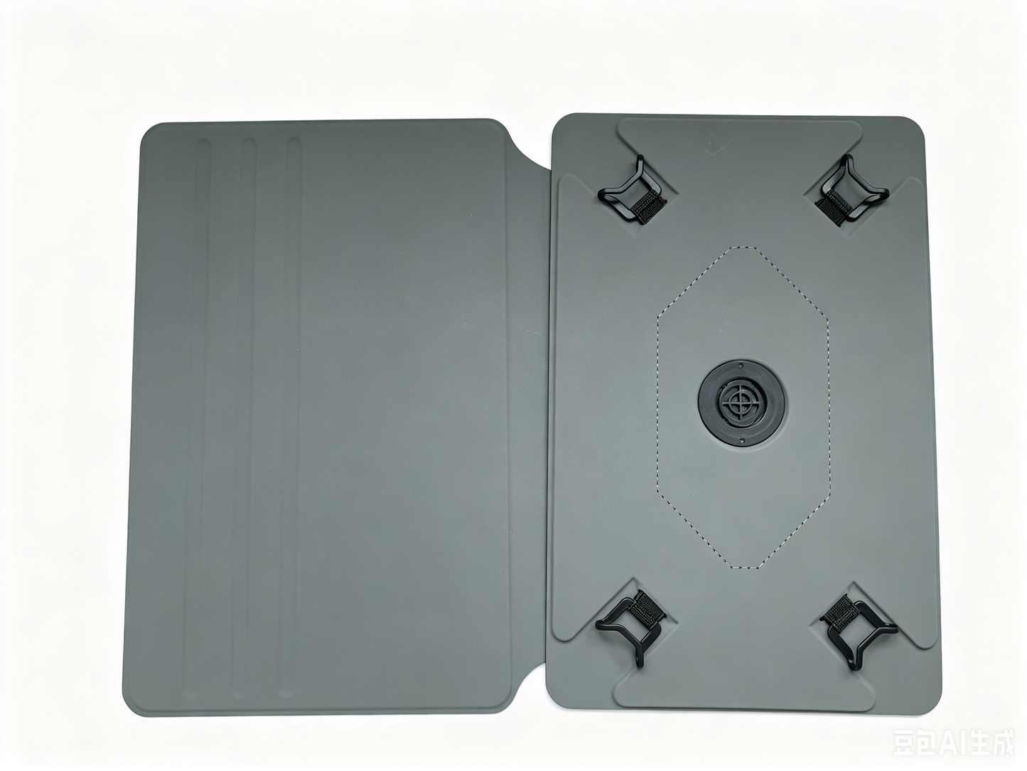 Universal Wine Red Adjustable Tablet Case | Multi-Angle Foldable Stand Protective Cover for All iPad Models