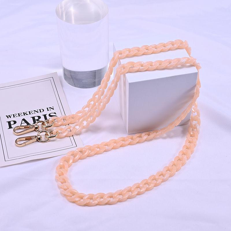 Stylish Red Oblique Chain Net Mobile Phone Case - Double-Use Anti-Lost & Anti-Fall Protection for Women