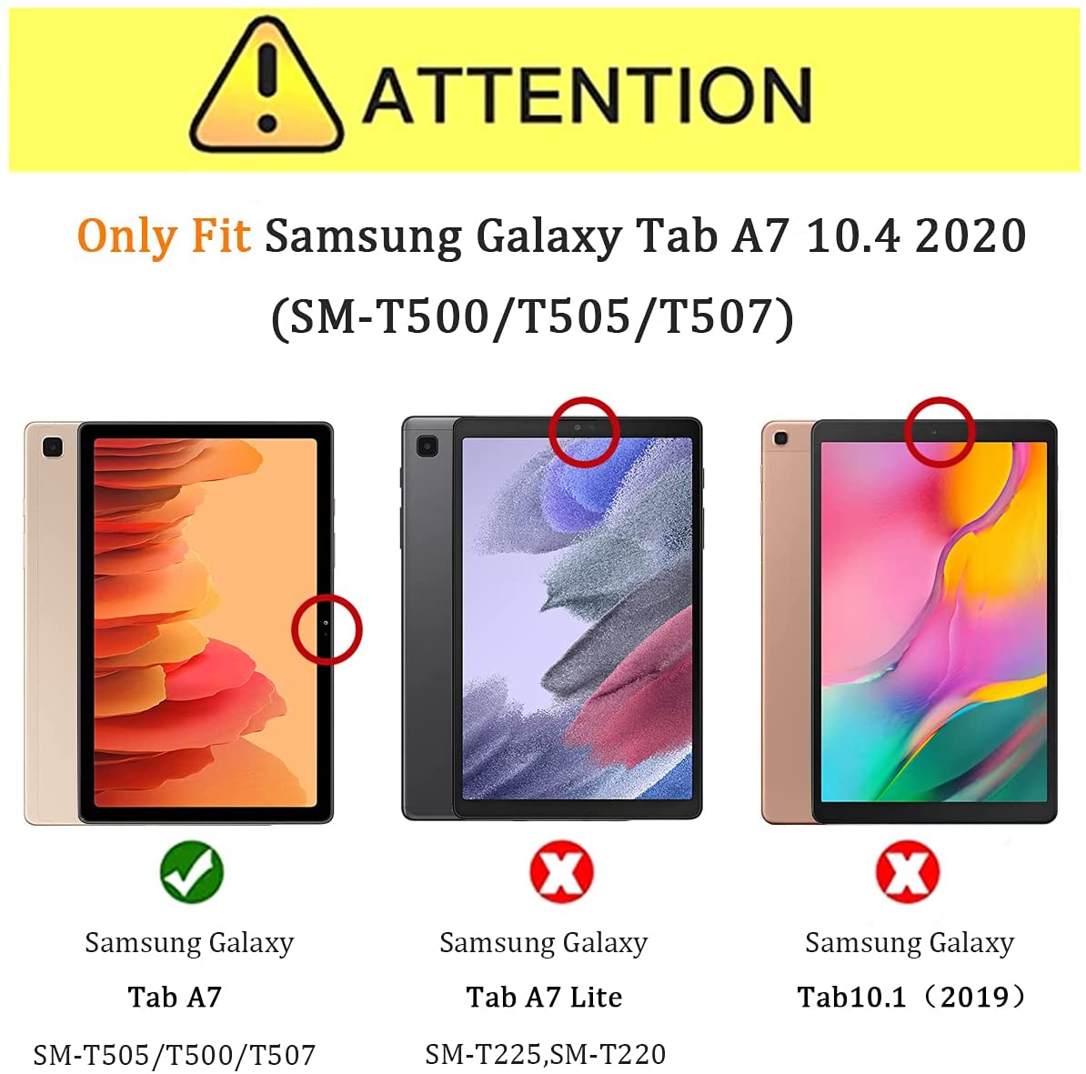 Samsung Galaxy Tab A7 10.4 inch Smart Protective Cover