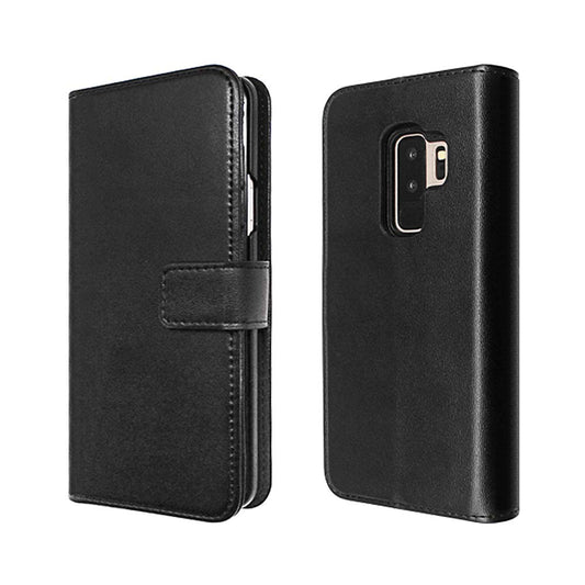 Premium Leather Samsung Galaxy S9 Plus Flip Case
