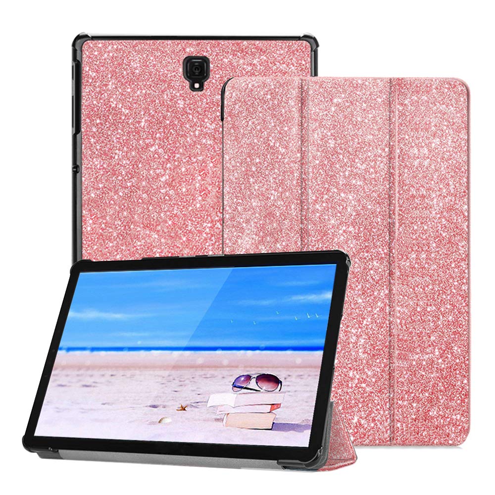 Tablet Case For Samsung Galaxy Tab S4 Tri-fold Stand Cover Hard Shell