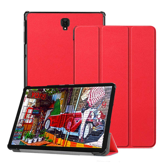 Tablet Case For Samsung Galaxy Tab S4 Tri-fold Stand Cover Hard Shell