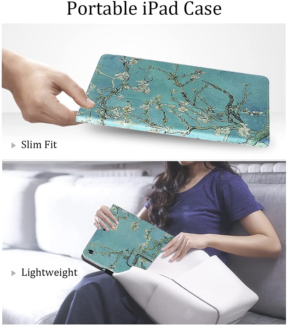 iPad 9th/8th/7th Generation Case, Cover for iPad 10.2 inch