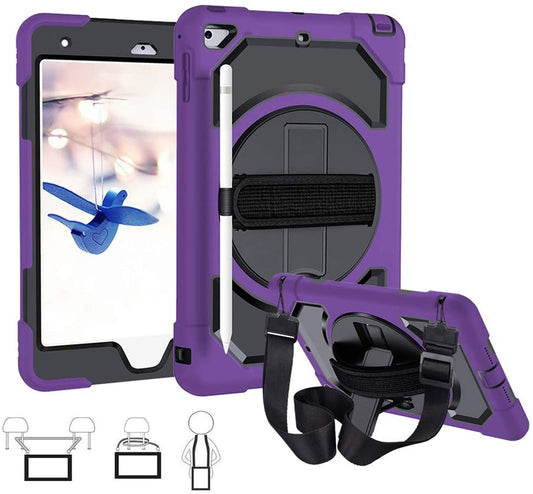 New iPad 9.7 2018/2017 Case, Protective Case for iPad 9.7 6th/5th Generation,Purple