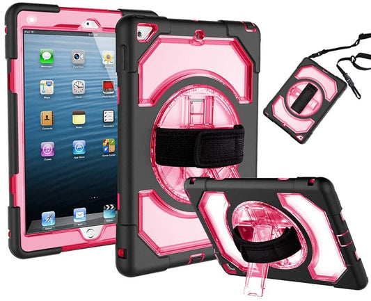 iPad 5th / 6th Generation Case, Strap Universal Cover for New iPad 9.7 2018/2017 9.7"