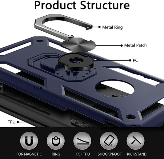 Case for iPhone XR Case,Protective Cover for Apple iPhone XR 6.1 inch,Black