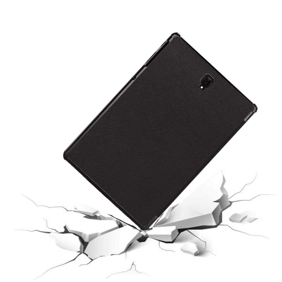 Tablet Case For Samsung Galaxy Tab S4 Tri-fold Stand Cover Hard Shell