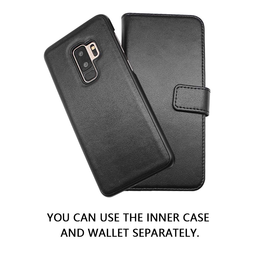 Premium Leather Samsung Galaxy S9 Plus Flip Case