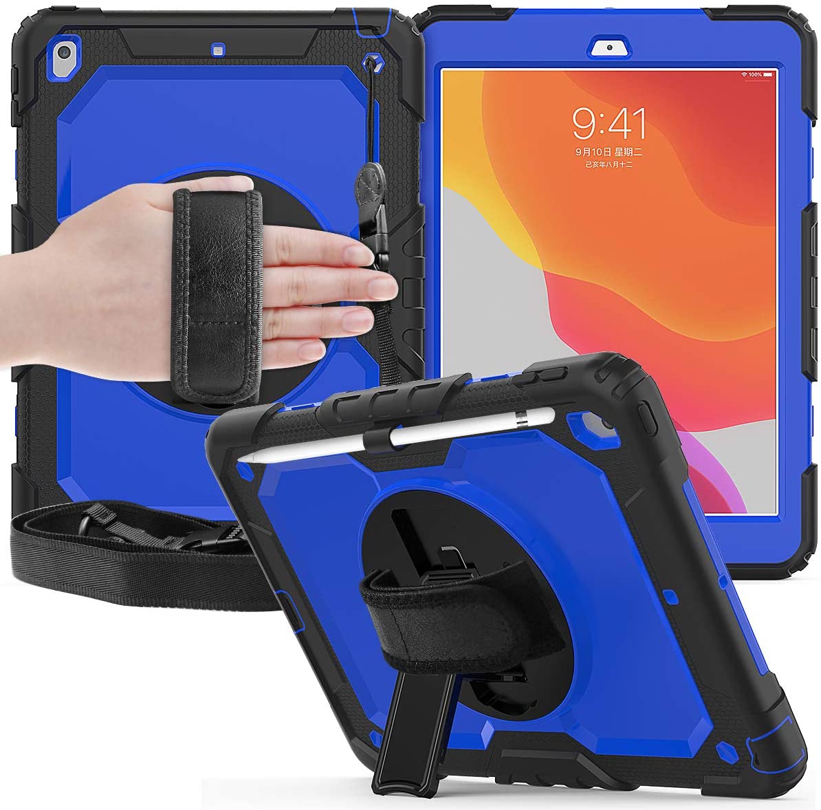 FANSONG New iPad 7th Generation 10.2 2019 Case Cover for iPad 10.2 Inch 2019