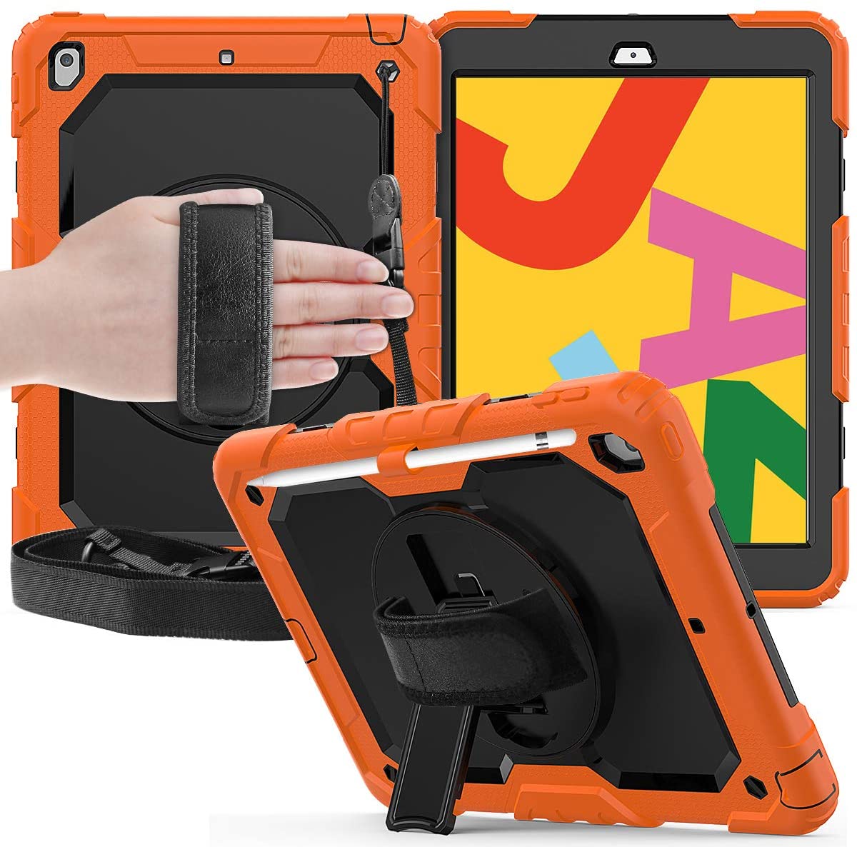 FANSONG New iPad 7th Generation 10.2 2019 Case Cover for iPad 10.2 Inch 2019