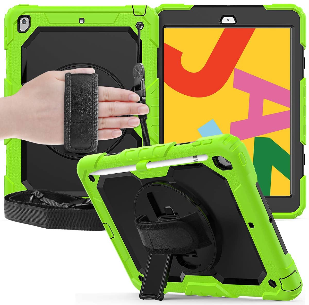 FANSONG New iPad 7th Generation 10.2 2019 Case Cover for iPad 10.2 Inch 2019