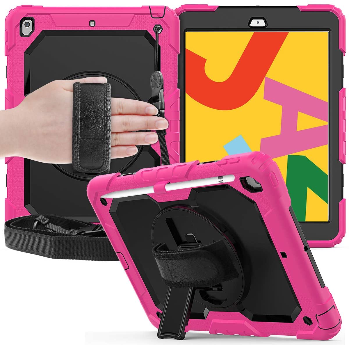 FANSONG New iPad 7th Generation 10.2 2019 Case Cover for iPad 10.2 Inch 2019