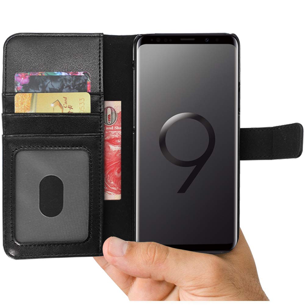 Premium Leather Samsung Galaxy S9 Plus Flip Case