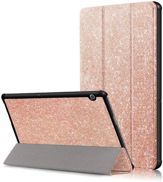 Huawei Mediapad T3 case in rose gold