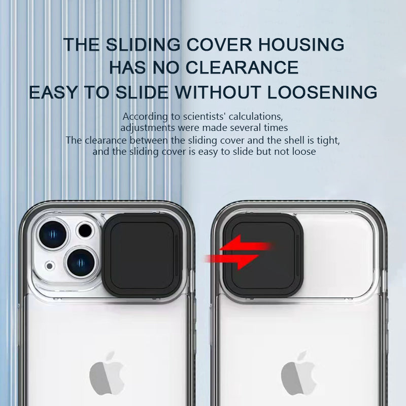 Transparent phone case for iPhone 13 pro max shockproof protect camera anti drop clearPush cover lens hard cover