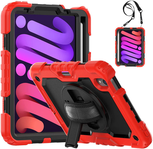 iPad Mini 6 Protective Case with Hand Strap