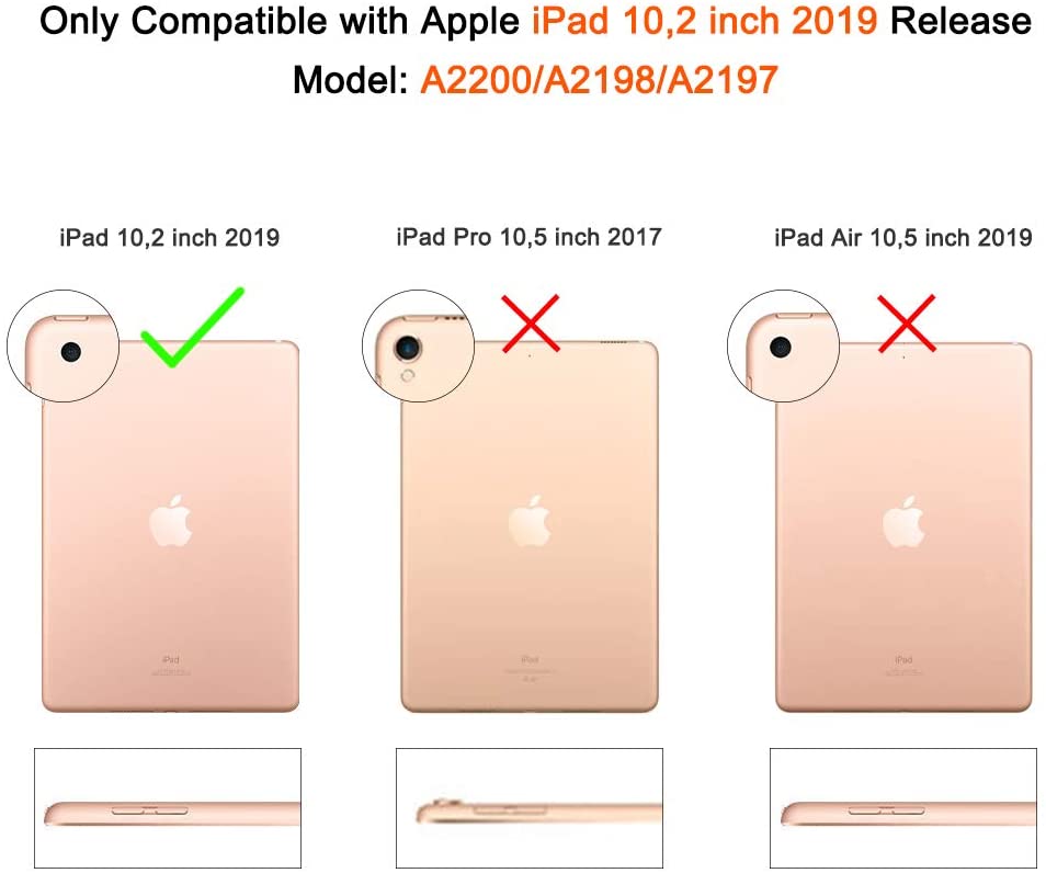 iPad Case 10.2 inch Smart Cover