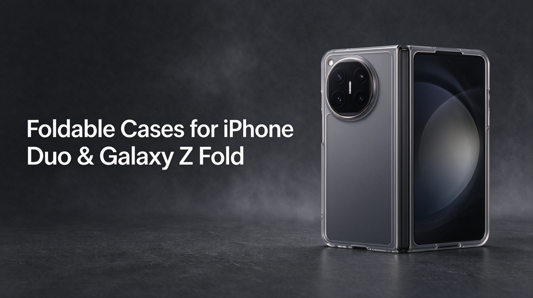 Foldable Phone Case for iPhone Duo and Samsung Galaxy Z Fold | 2027 foldable smartphone accessory roadmap