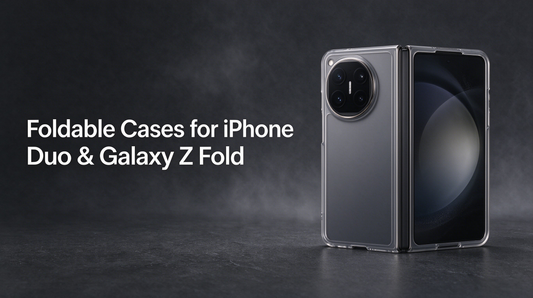 Foldable Phone Case for iPhone Duo and Samsung Galaxy Z Fold | 2027 foldable smartphone accessory roadmap