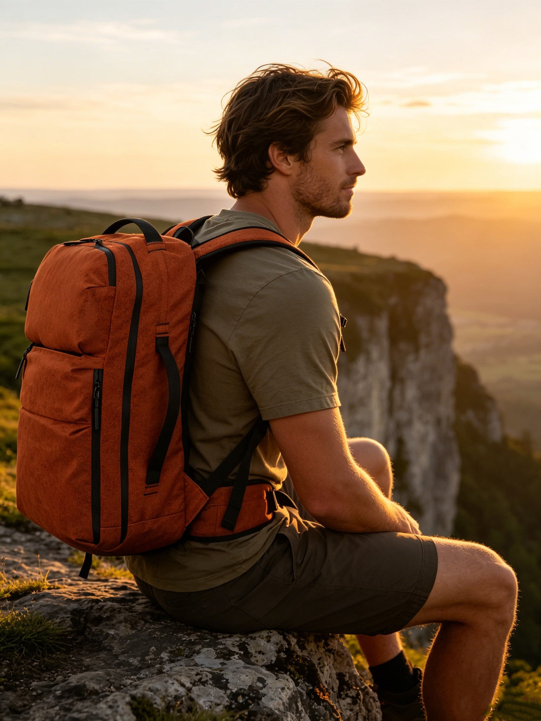 FANSONG Weekend Rucksack | Heavy-Duty Washable Bags For Long Summer Day Trips