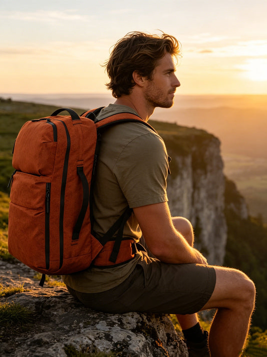 FANSONG Weekend Rucksack | Heavy-Duty Washable Bags For Long Summer Day Trips