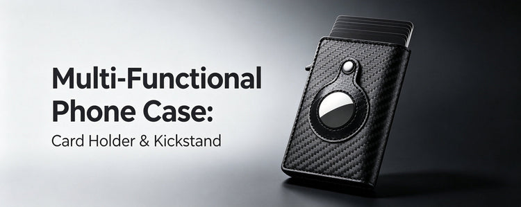 Multi-Functional Phone Case: Card Holder&Kickstand