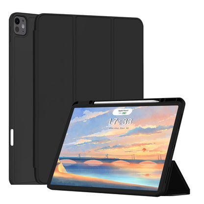 Funda Fansong para iPad Pro de 13 pulgadas 2024 (M4) A2926837 A30076 | Funda inteligente de TPU con soporte para lápiz