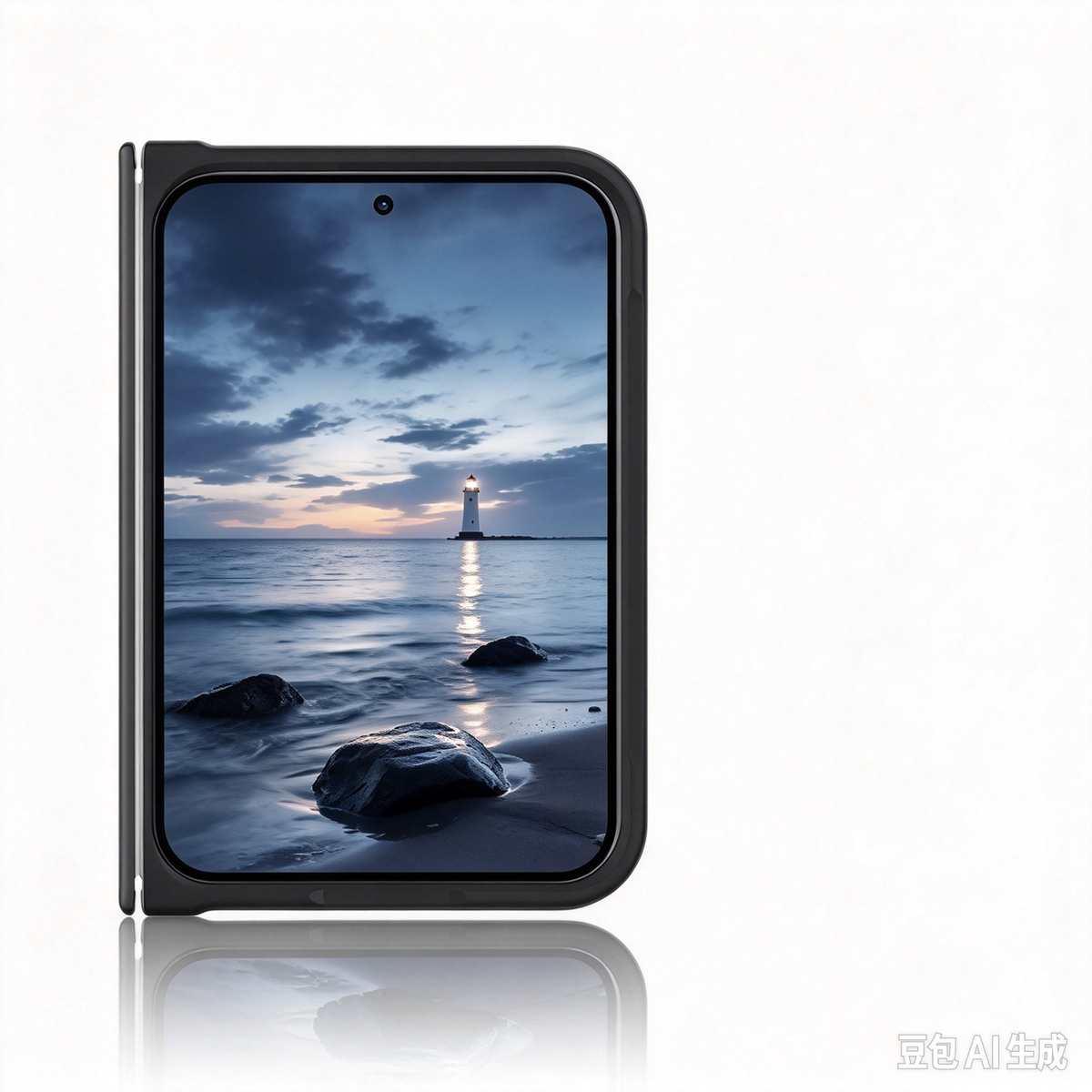 FANSONG iPhone Duo Silver-Shield Skin-Feel Magnetic Flip Case