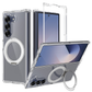 FANSONG 2.0 Anti-Scratch Rotating Stand Case for Samsung Z Fold 6/7/8/8 Wide