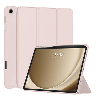 FANSONG Case for Samsung Galaxy Tab A9+ 11 inch 2023, Tablet Cover for SM-X210 SM-X215 SM-X216 TPU With Auto Wake/Sleep S Pen Holder Magnetic Closure Smart Cover Flip Stand