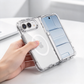 FANSONG iPhone Duo Foldable Phone Case | Bayer Anti-Yellow TPU+PC, 2500GS Magnet, 2.0mm Back, Metal Kickstand with Middle Hinge