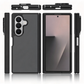 FASSONG Silver Shield Matte Magnetic Phone Case for Samsung Galaxy Z Fold 6 / Z Fold 7 / Z Fold 8 / Z Fold 8 Wide