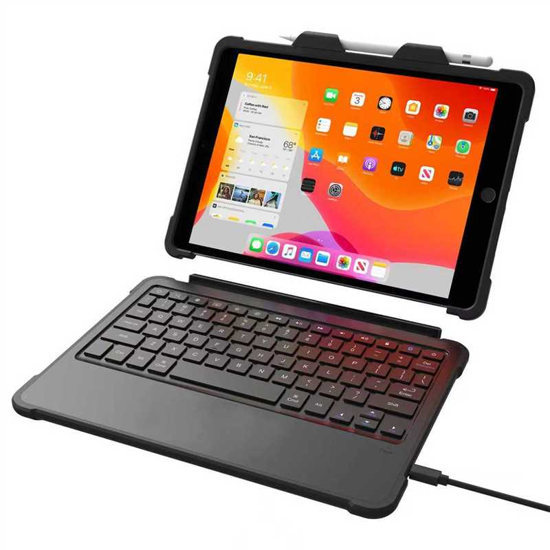 Detachable Bluetooth Keyboard Case for iPad 10th Gen 10.9 | Eco-Friendly Shockproof