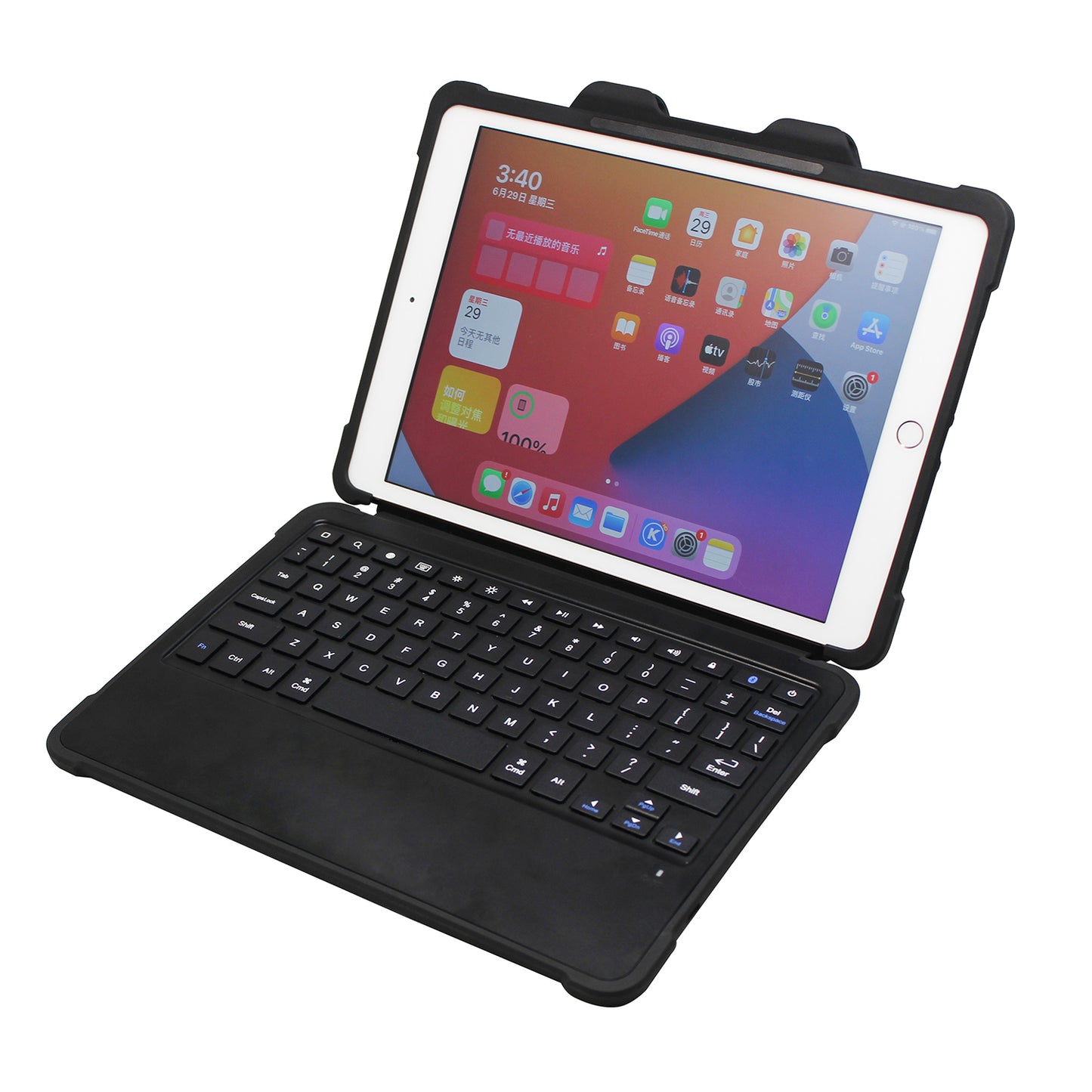 Detachable Bluetooth Keyboard Case for iPad 10th Gen 10.9 | Eco-Friendly Shockproof